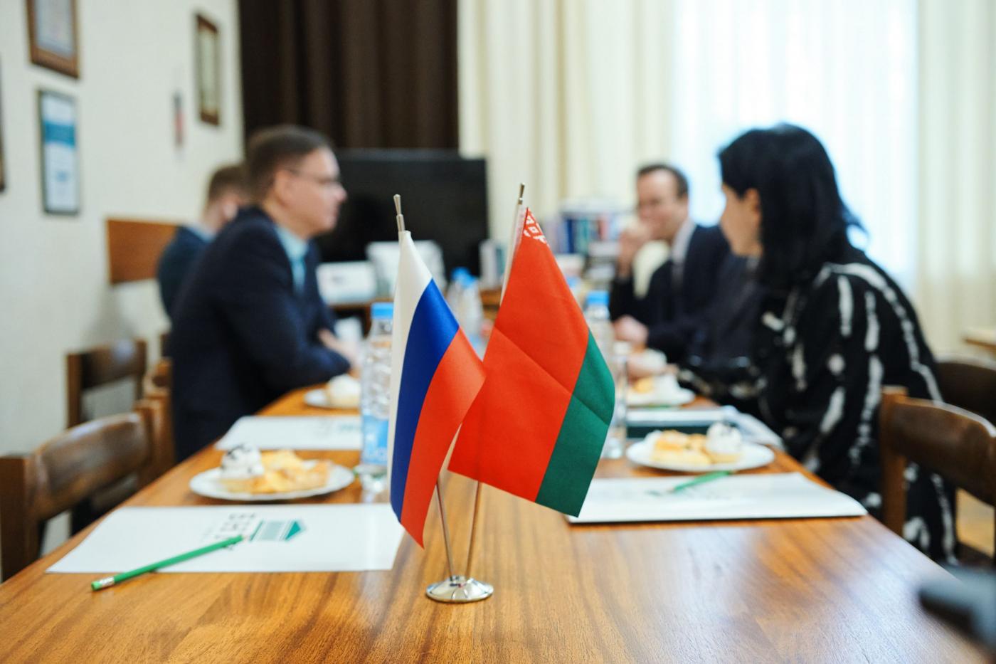Рабочая встреча представителей ПсковГУ и БНТУ